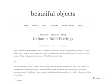 Tablet Screenshot of beautiful-objects.com